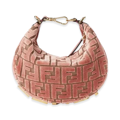 FENDI Women's FENDI Women'sgraphy Mini Hobo Bag "Pink"