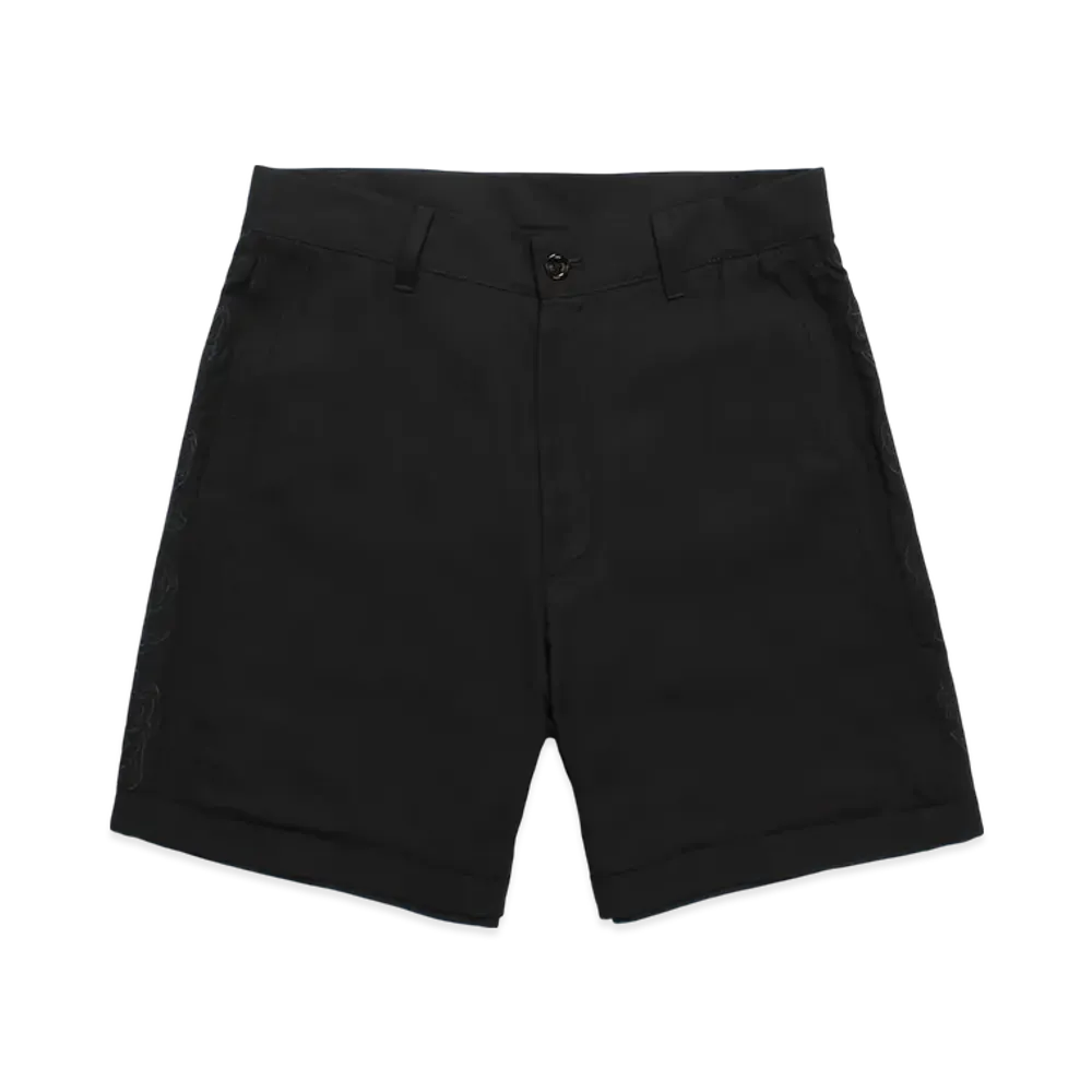 WACKO MARIA x 56 Tattoo Studio Cuba Shorts "Black"