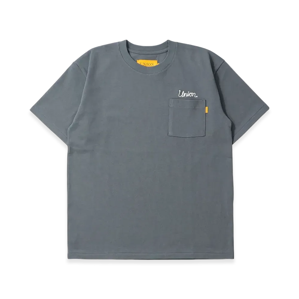 UNION Stitched Poche S/S Tee "Cool Gray"