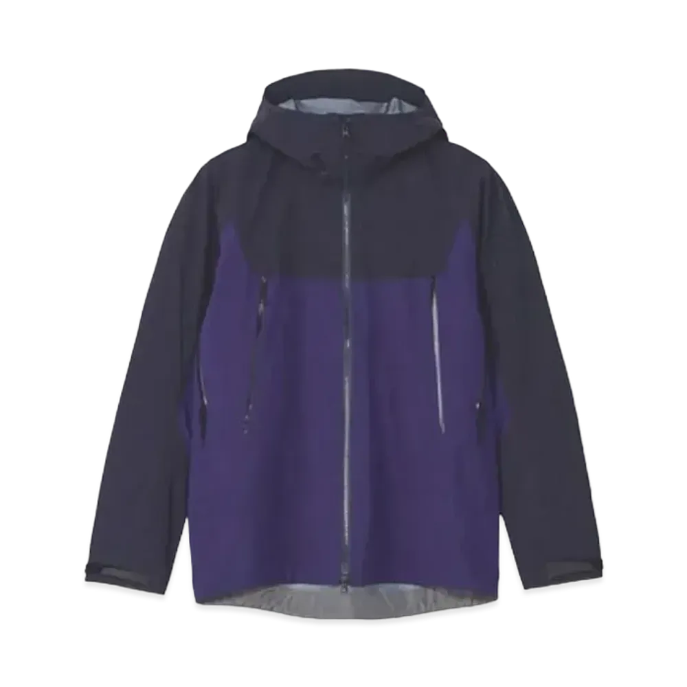 Goldwin Gore-Tex Pro 3 Layer Jacket (Unisex) "Ink NavyxBluish Purple"