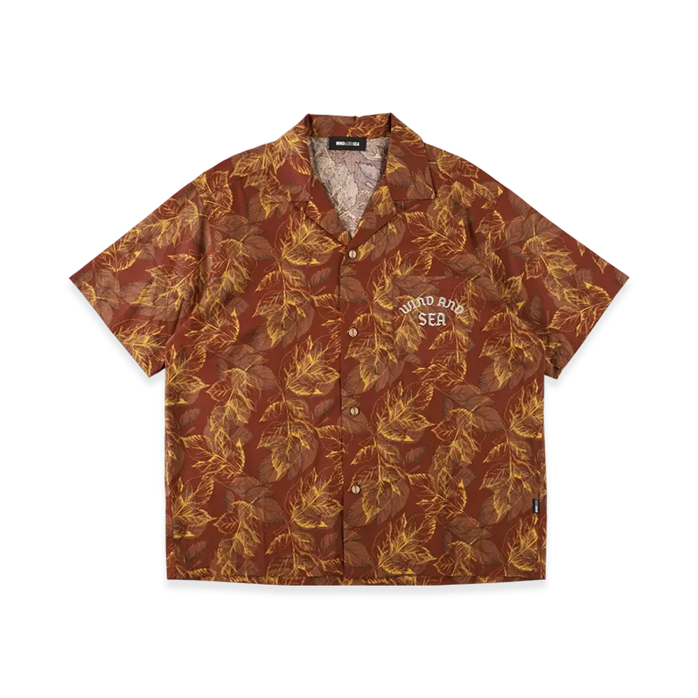 WIND AND SEA Aloha Logo SS Shirt "Orange"