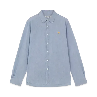 Maison Kitsune Baby Fox Classic Shirt "Indigo"