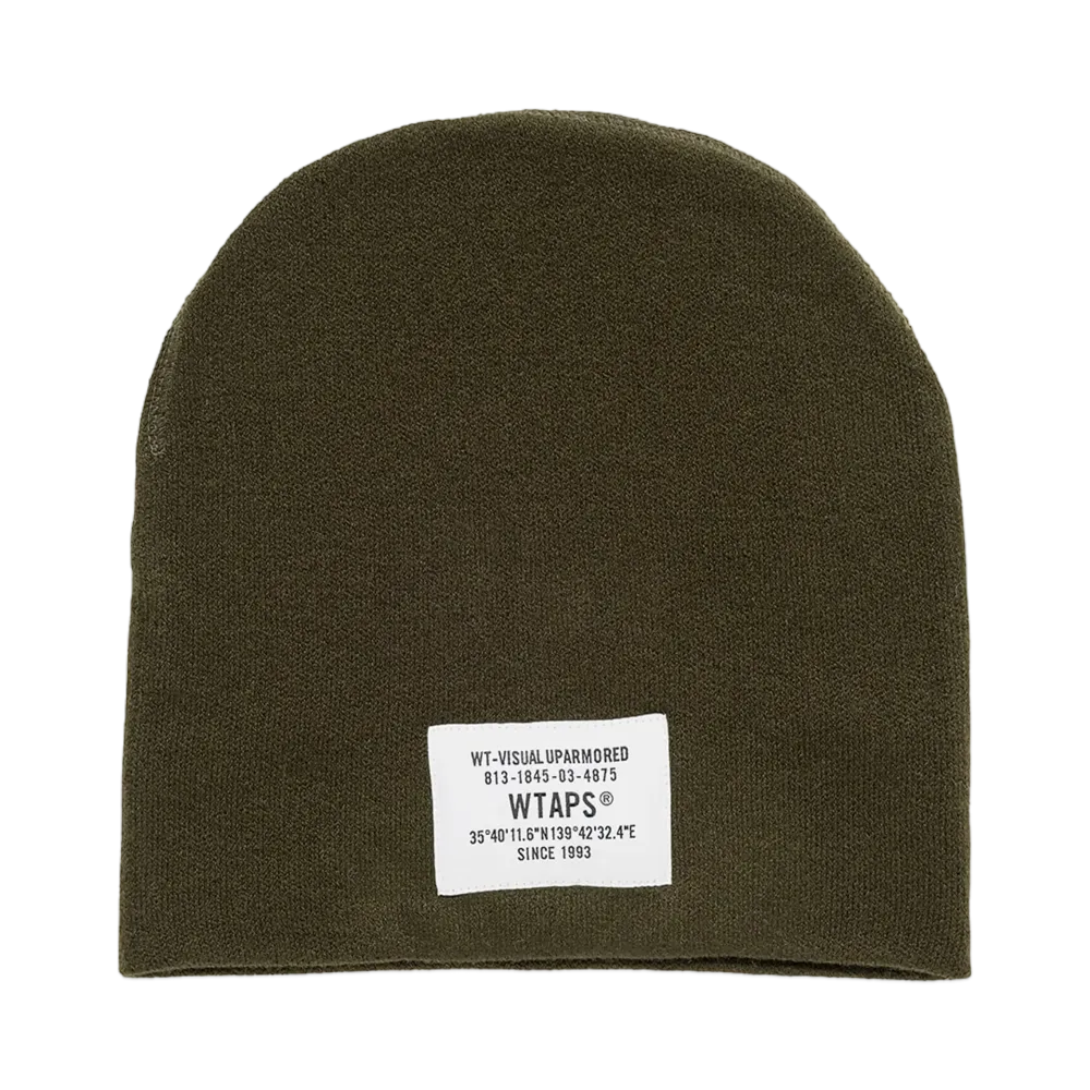 WTAPS Wiggly / Beanie / Acrylic "Olive Drab"