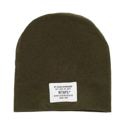 WTAPS Wiggly / Beanie / Acrylic "Olive Drab"