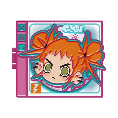 POP MART Lil Peach Riot Loading! Series Pin GIGI