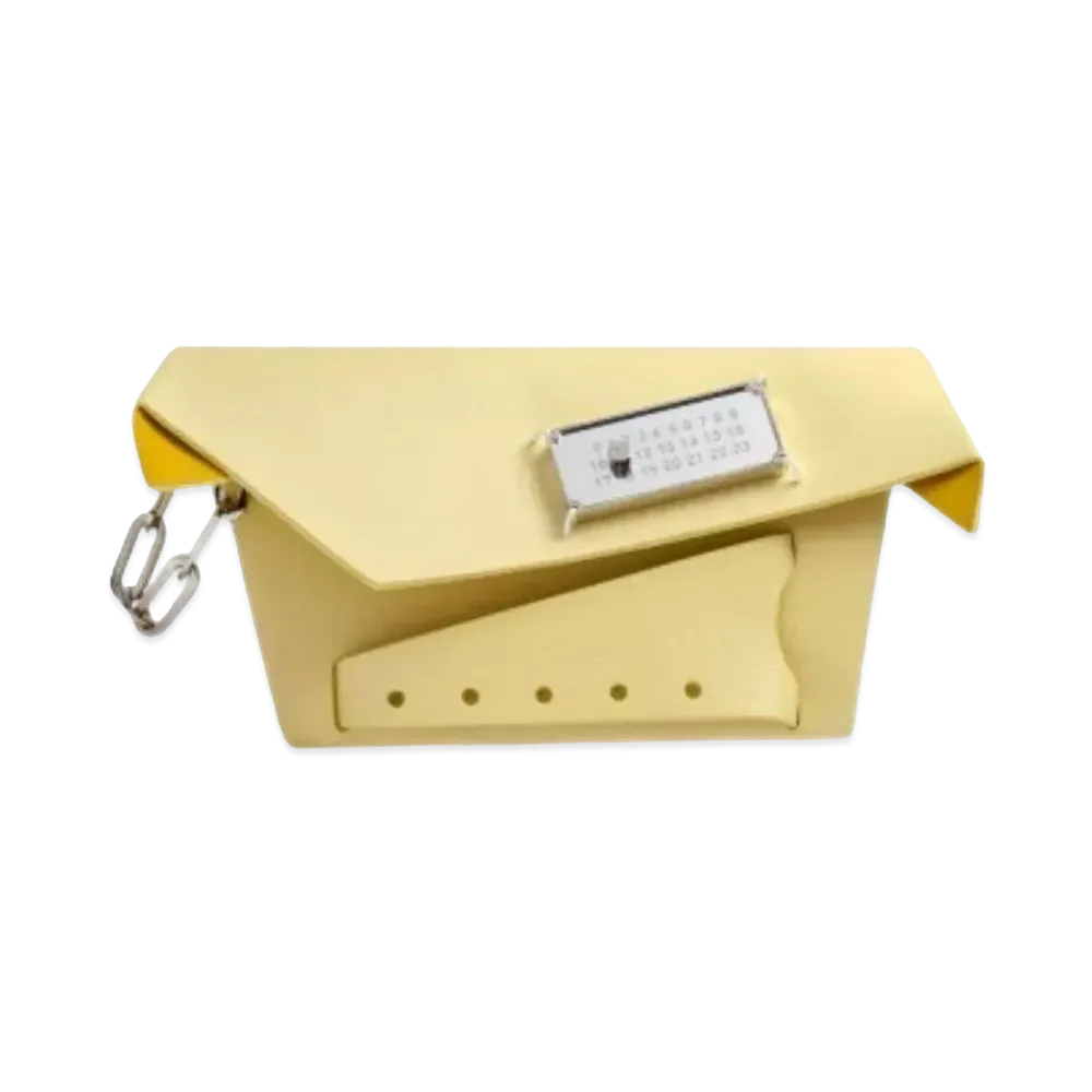 Maison Margiela Snatched Classique Small Bag "Lemon"