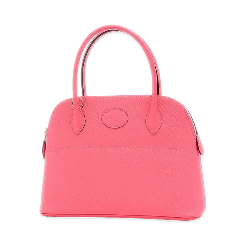 Hermes Bolide Epsom"Rose Azalee/Silver"