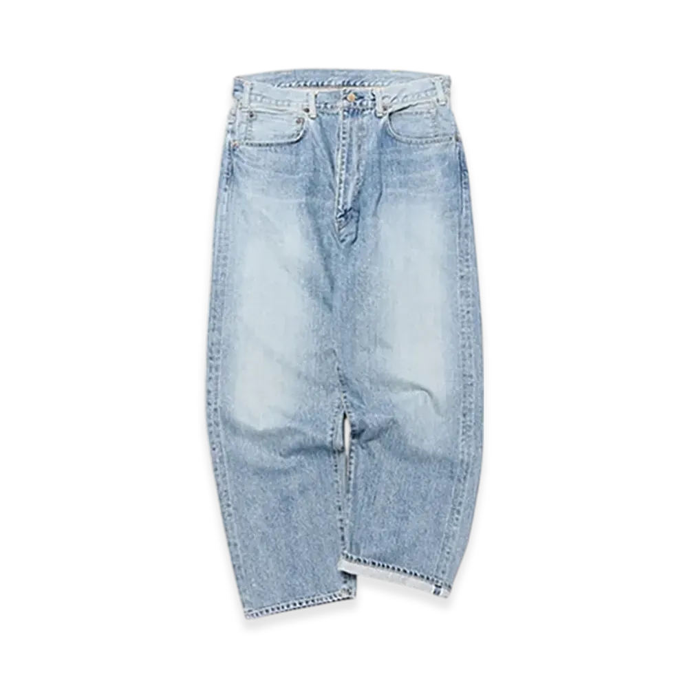 Unlikely Time Travel Jean Wide 1977Wash "Vintage Indigo Wash"