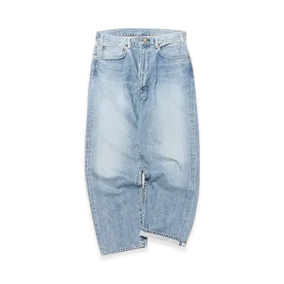 Unlikely Time Travel Jean Wide 1977Wash "Vintage Indigo Wash"