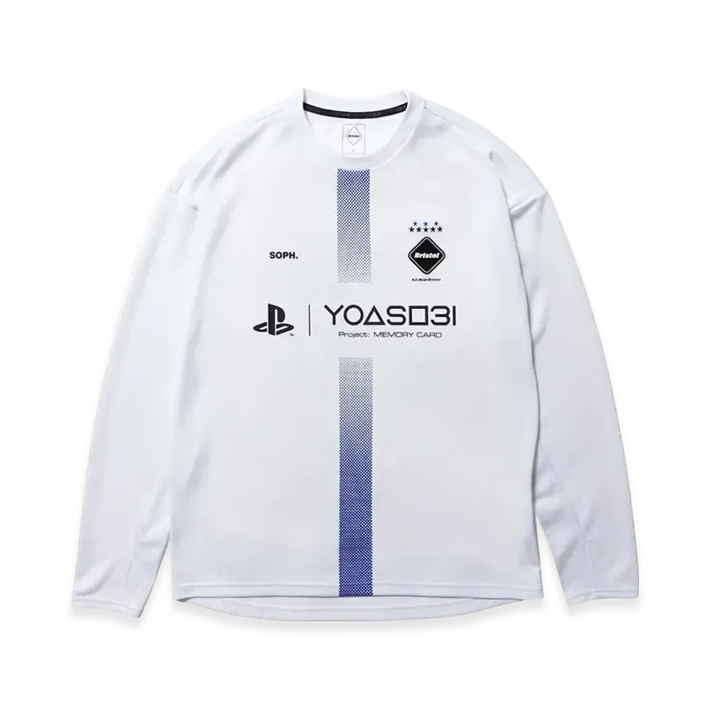 F.C.Real Bristol x YOASOBI x PlayStation Game shirt "White"