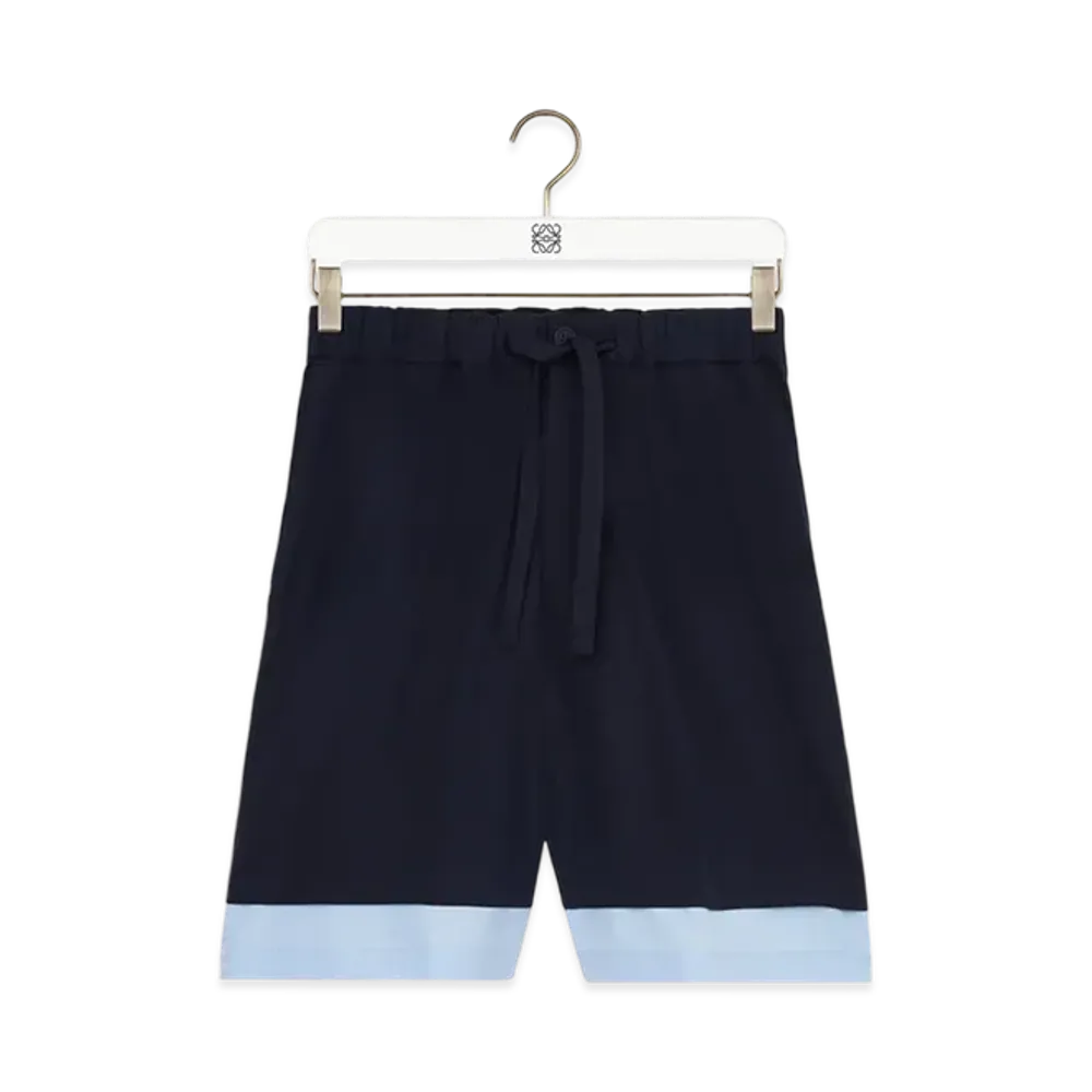 LOEWE Shorts "Dark Navy/Light Blue"