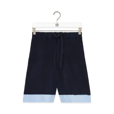 LOEWE Shorts "Dark Navy/Light Blue"
