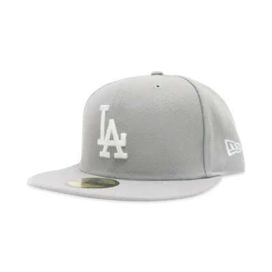 NEW ERA 59Fifty Cap Baseball Cap Los Angeles Dodgers "Gray/White"