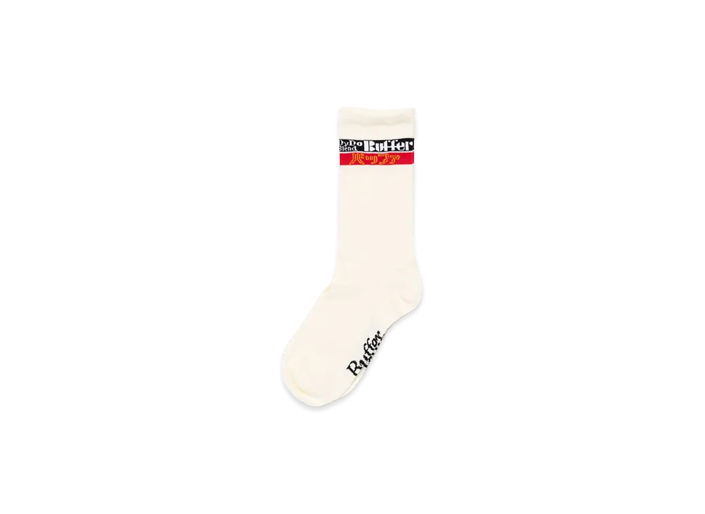 Buffer x Dydo Jacquard Line Socks DyDo KTC "White"