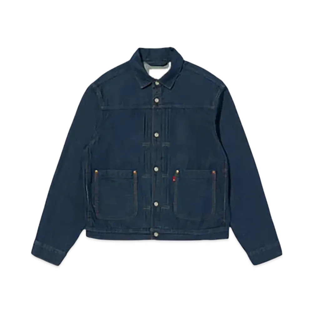 Levi's Vintage Pleated Trucker Jacket "Medium Indigo"