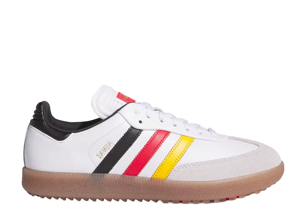 adidas Samba Golf "Cloud White/Pure Ruby"