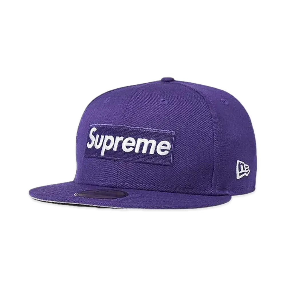 Supreme World Famous Box Logo New Era® "Purple"