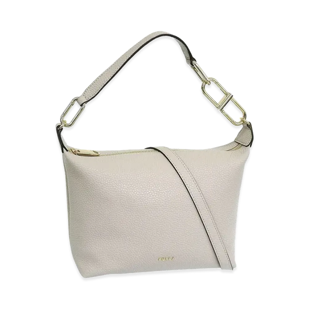 FURLA Teia-Xl Crossbody Pouch "Beige"