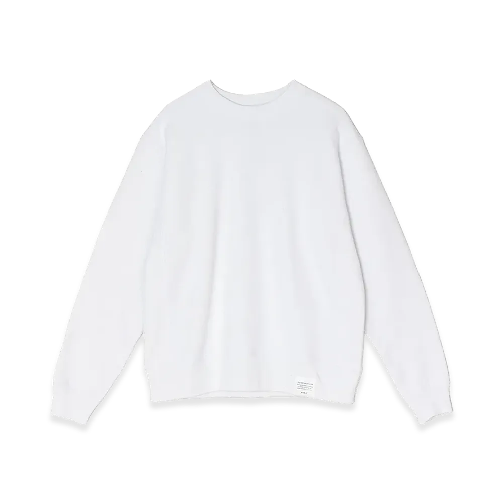 HYKE Sweat Shirt "White"