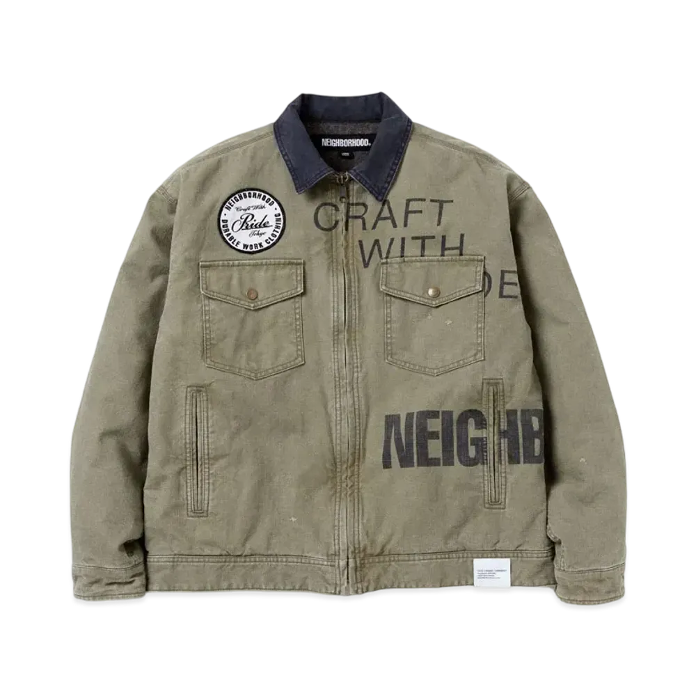 NEIGHBORHOOD Duck Work Jacket "Olive Drab"