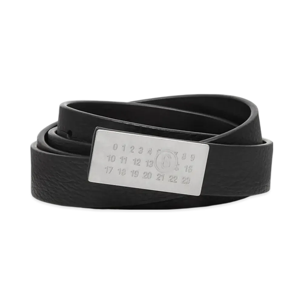 MM6 Maison Margiela Numbering Belt "Black"