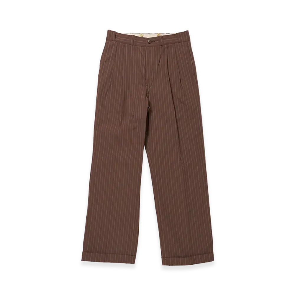 T.T Taiga Takahashi LOT.201 Work Trousers "Brown"
