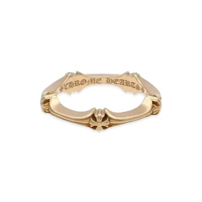 Chrome Hearts 22K Plus and Bone Ring "Yellow Gold"
