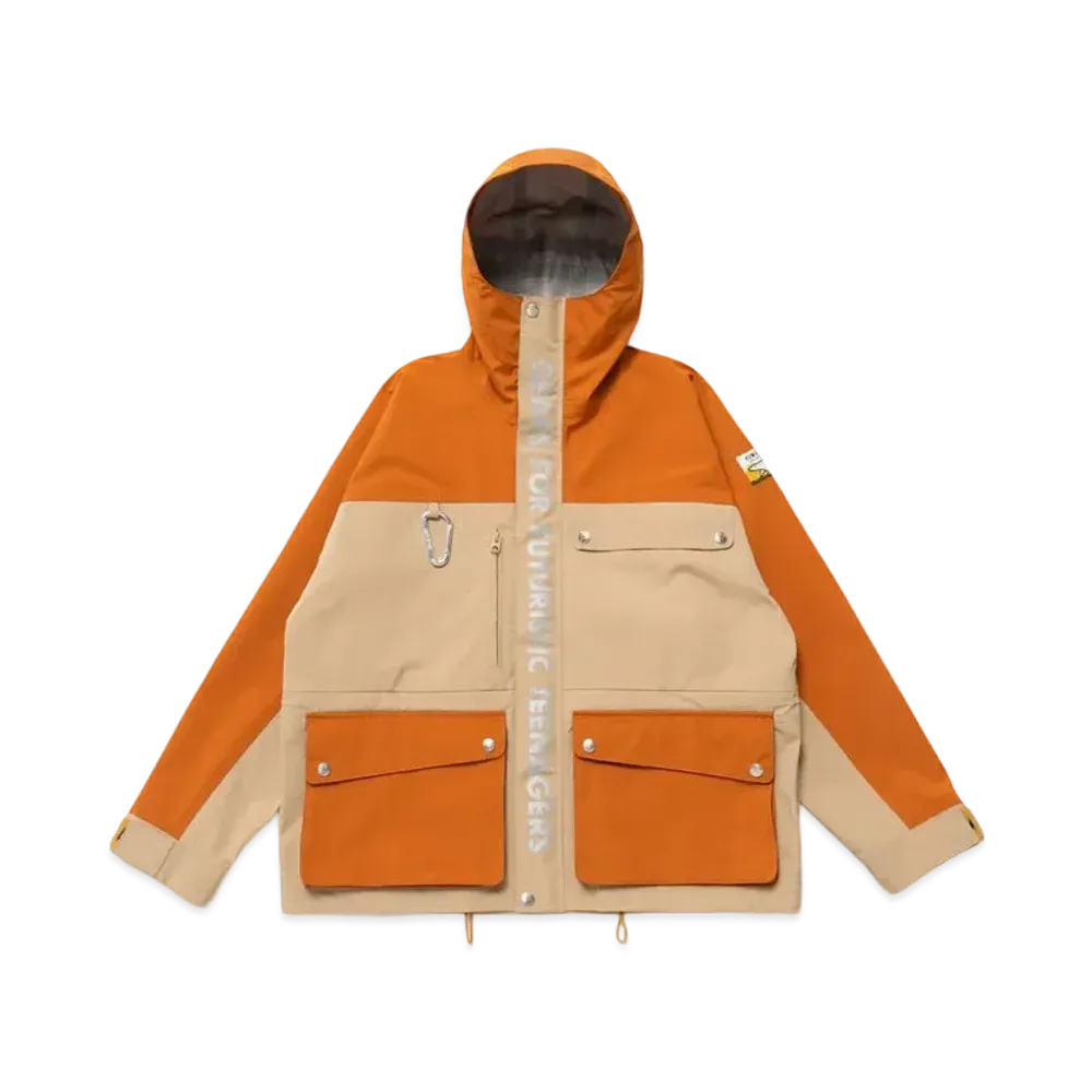 HUMAN MADE 3-LAYER SHELL JACKET "Orange"