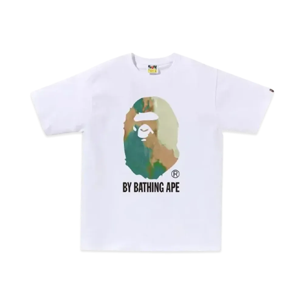 A BATHING APE Logo T-Shirt "White"
