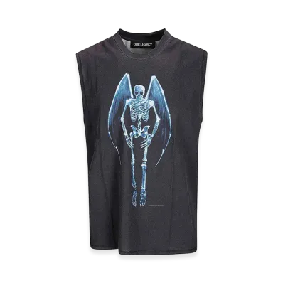 OUR LEGACY Breathe Tank "Black"