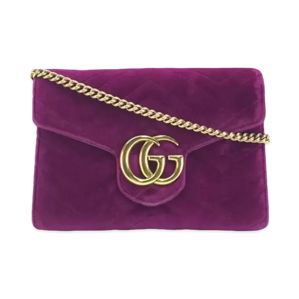 GUCCI GG Marmont Mini Bag "Purple"