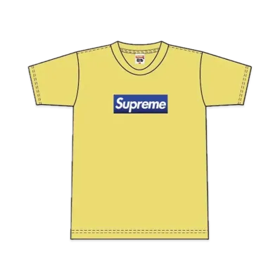 Supreme Holographic Box Logo Tee "Yellow"