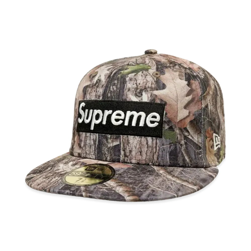 Supreme Ghostface Box Logo New Era "TrueTimber Kanati Camo"