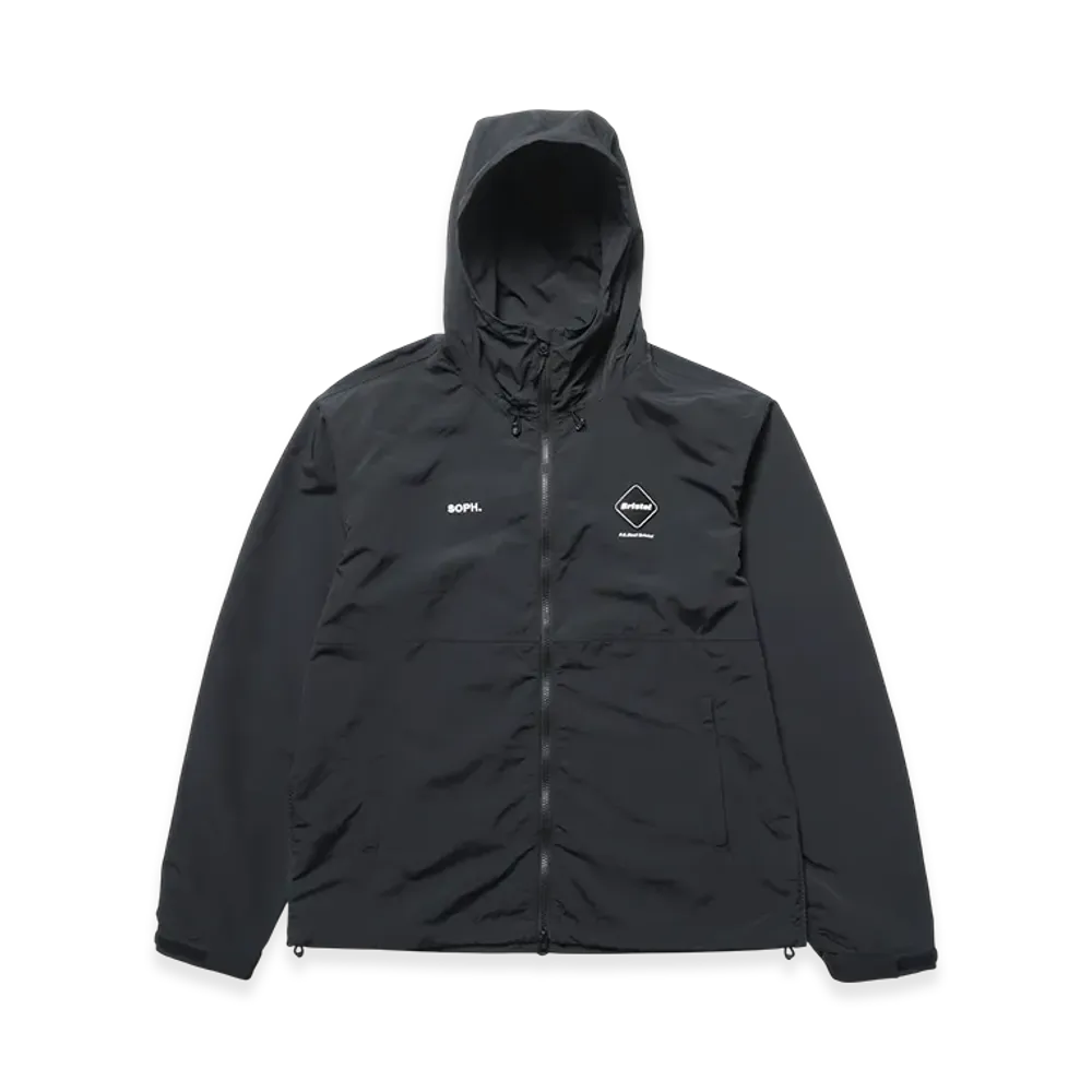 F.C.Real Bristol Nylon Hooded Blouson "Black"