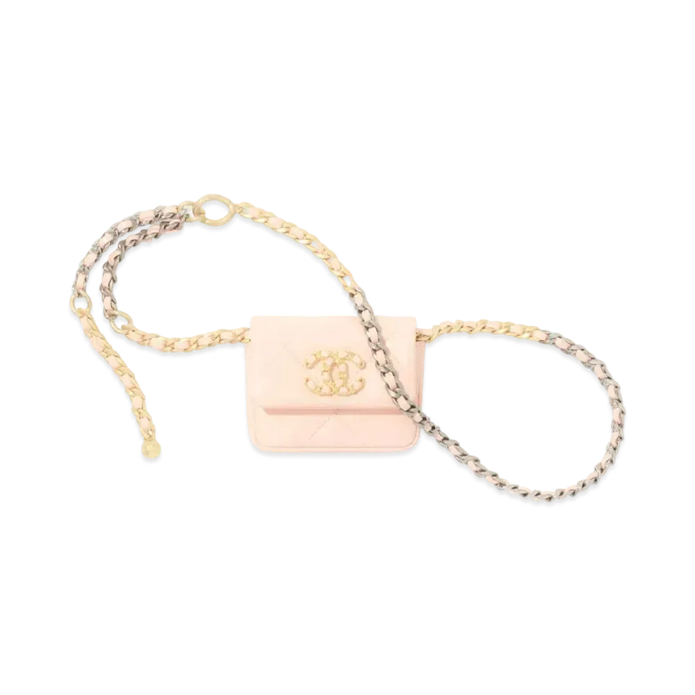 CHANEL Belt Bag Lambskin "Orange"