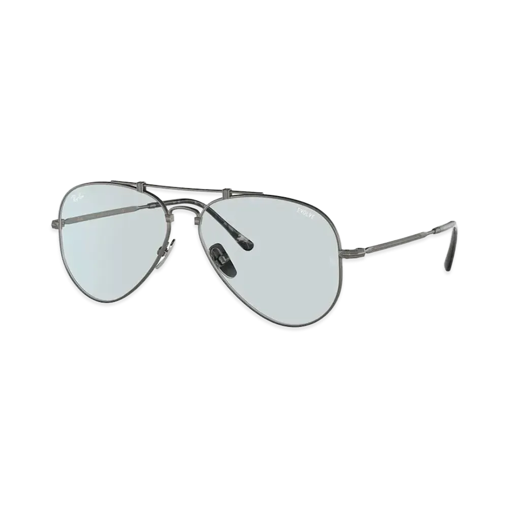 Ray-Ban x Takuya Kimura Titanium Aviator Limited Edition RB8125M/91380Y "Blue/Silver"
