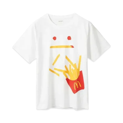 graniph x McDonald's Mac Fly Shadow T-Shirt "White"