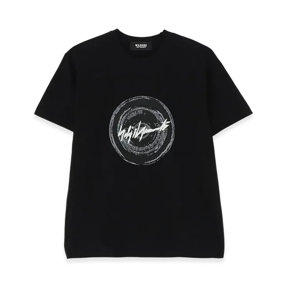 WILDSIDE YOHJI YAMAMOTO Wildside Record T-Shirt "Black"