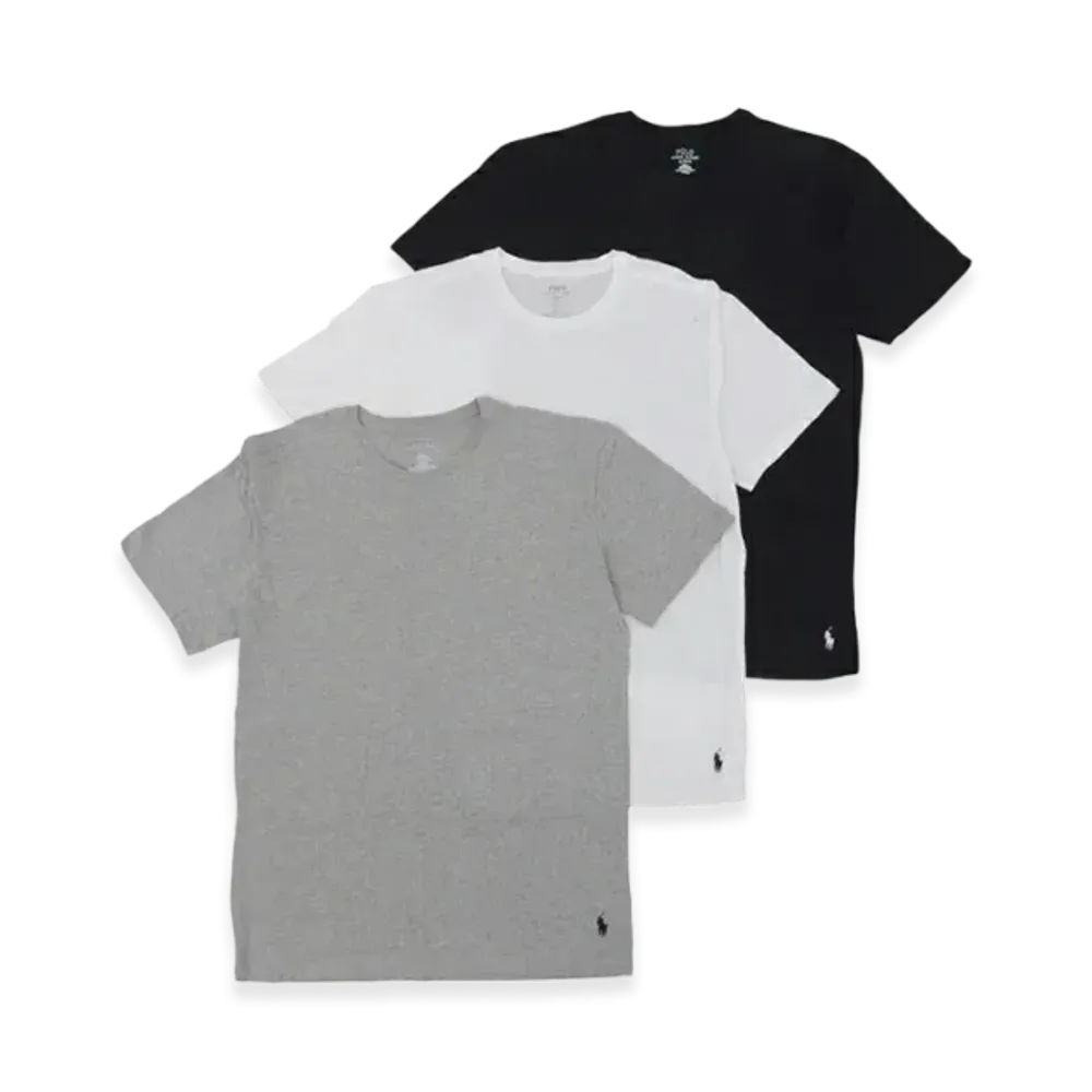 Polo Ralph Lauren T-Shirt (3-Pack) "White/Black/Grey"