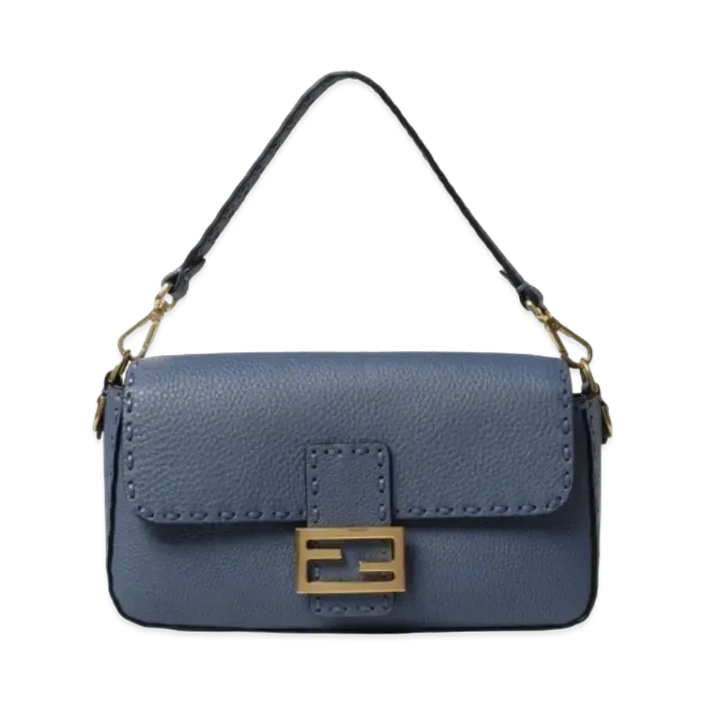 FENDI Baguette Seria Bag "Blue"