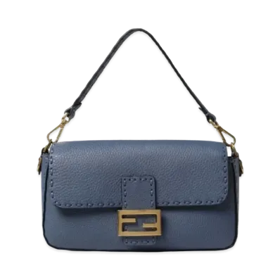 FENDI Baguette Seria Bag "Blue"
