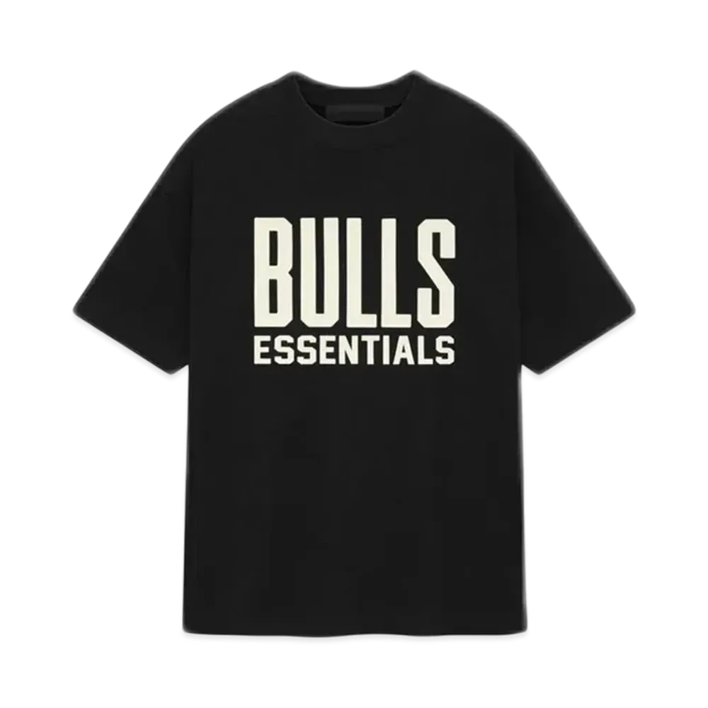 FEAR OF GOD ESSENTIALS Bulls Tee "Black"