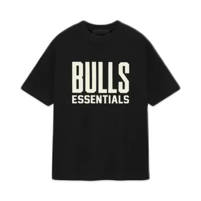 FEAR OF GOD ESSENTIALS Bulls Tee "Black"