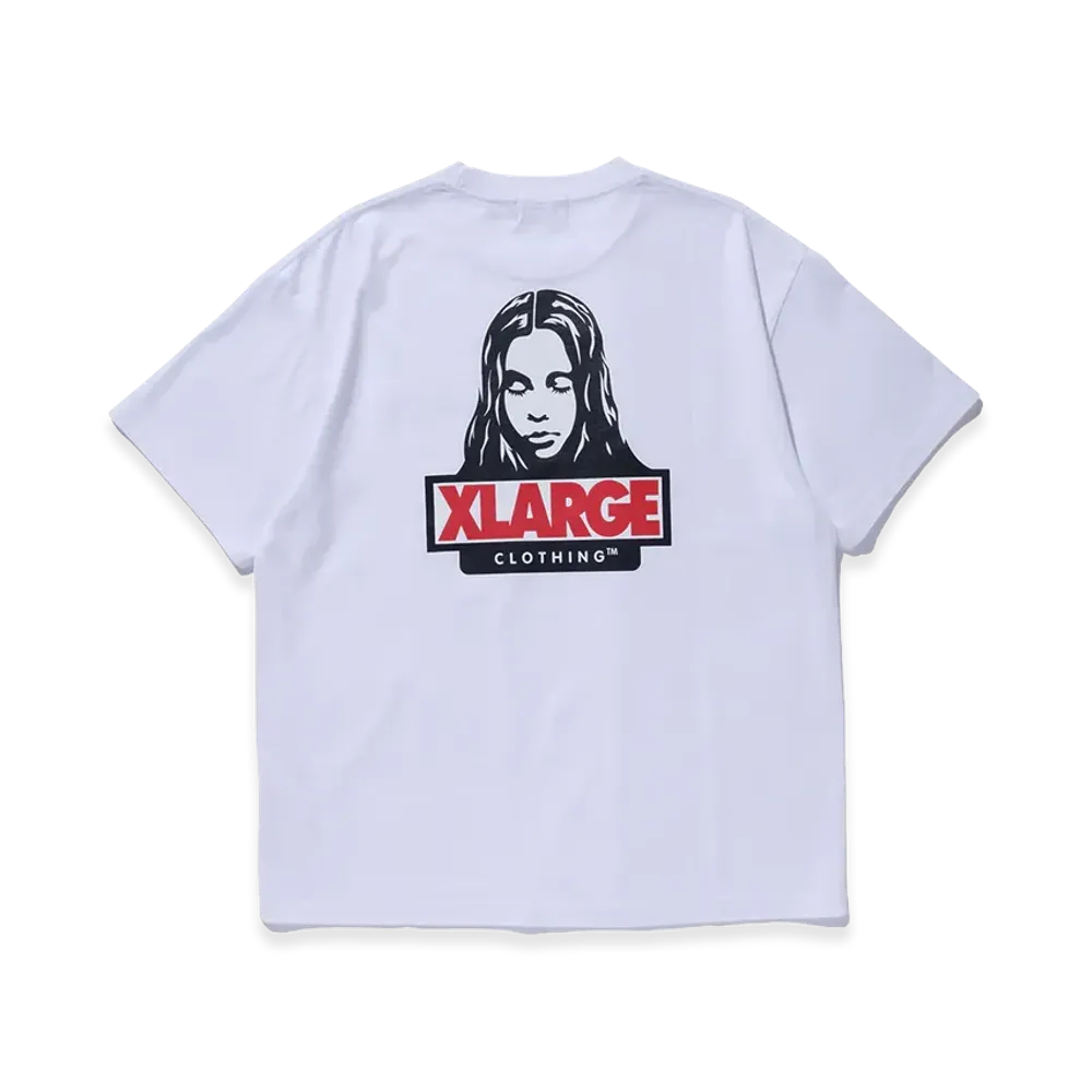 XLARGE x X-girl x Summer Sonic 2026 Face S/S Tee "White"