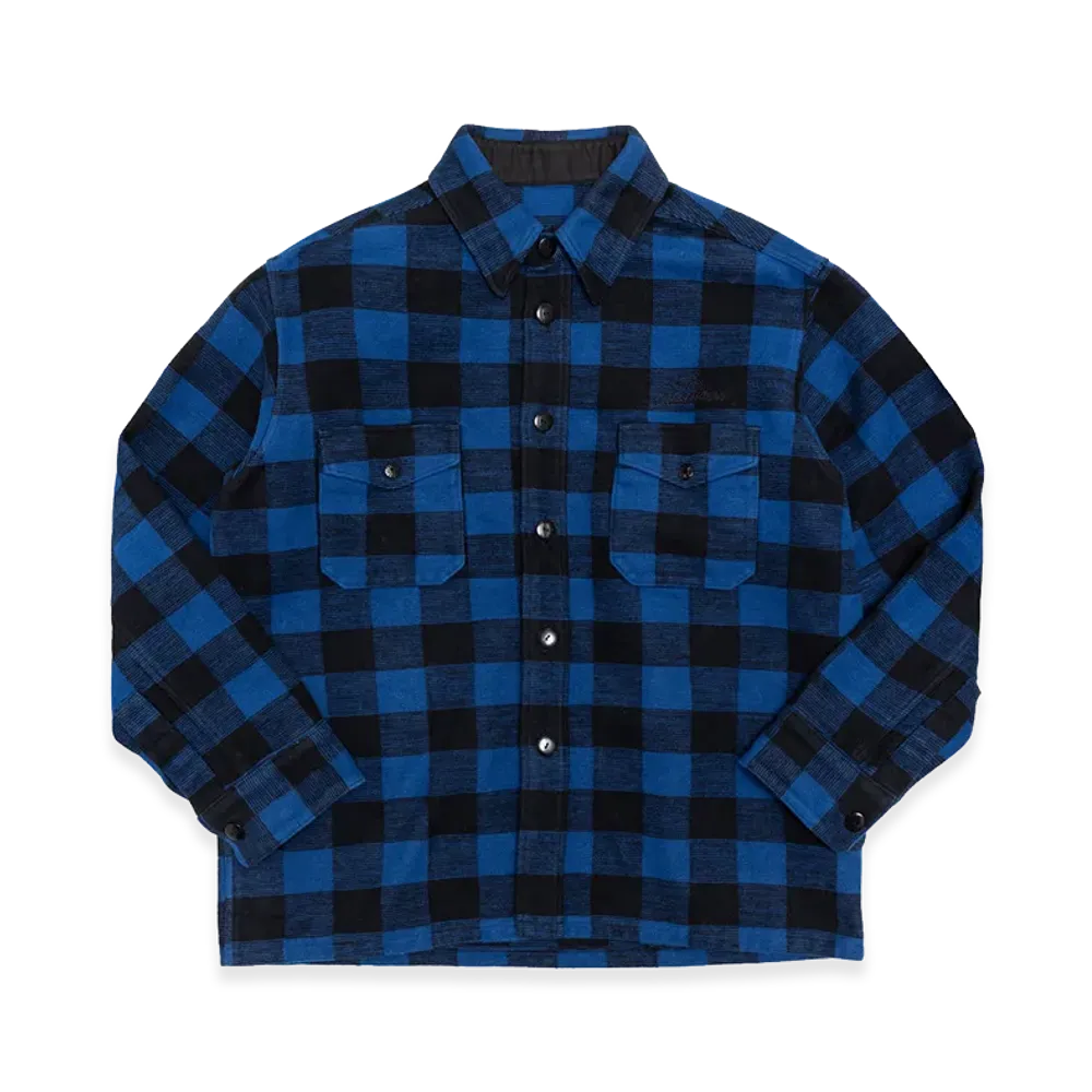 SubCulture Heavy Buffalo Check Jacket "Blue Check"