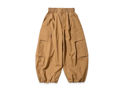 CLESSTE x +PHENIX Windstopper By Gore-Tex Labs City Mega Pocket Balloon Cargo Pants "Camel Beige"