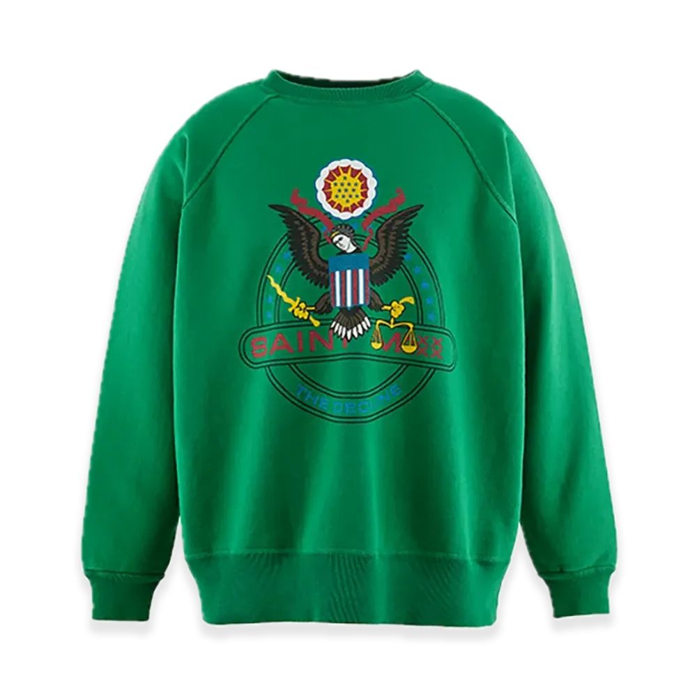 SAINT Mxxxxxx Crew Neck Sweat The Decline "Green"