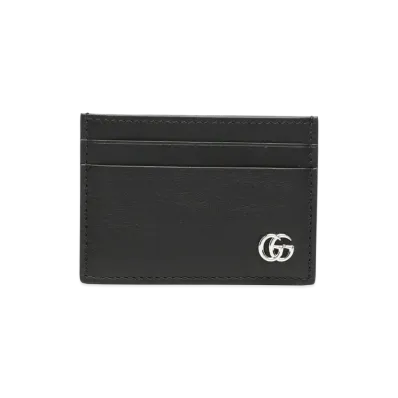 GUCCI Leather Card Holder "Black"