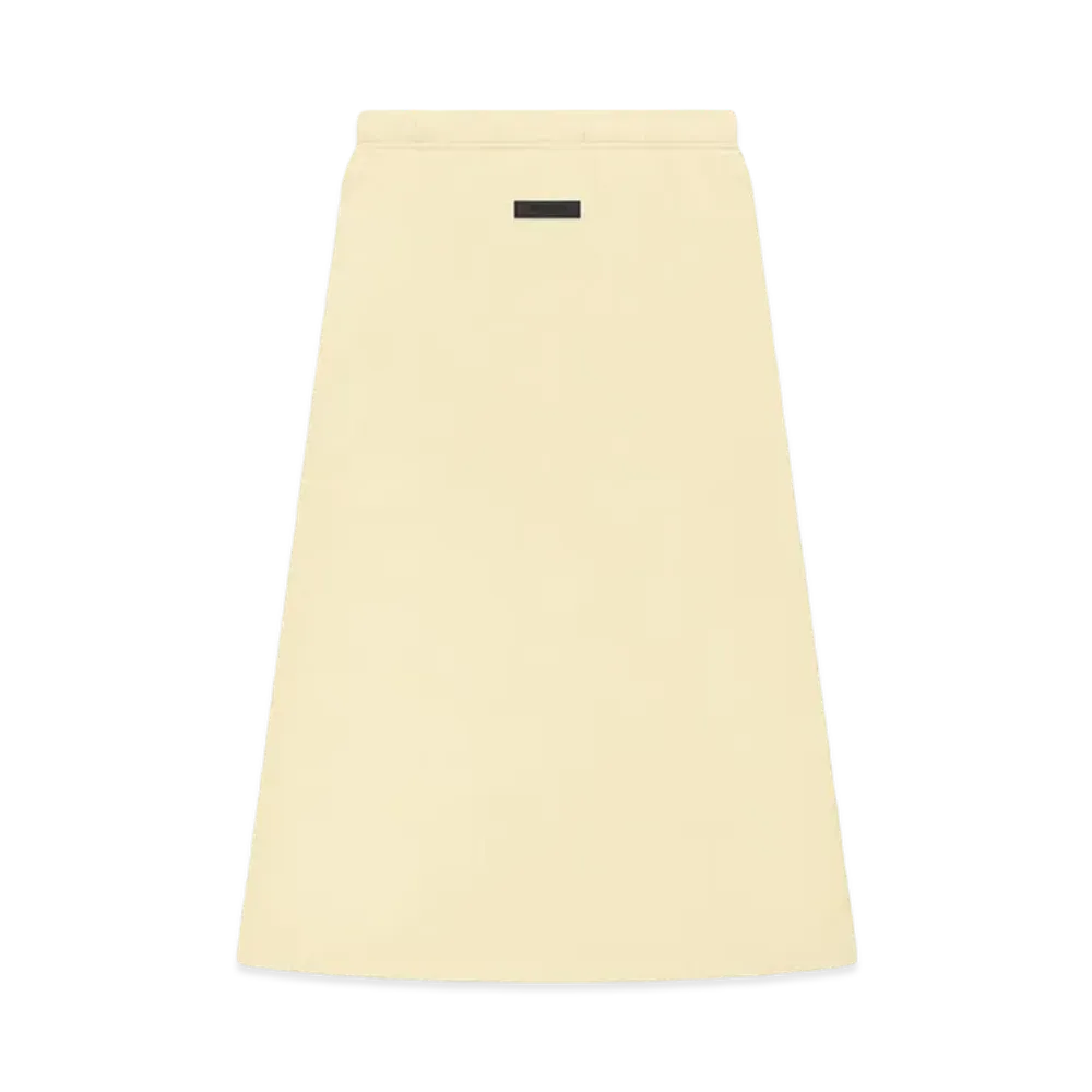FEAR OF GOD ESSENTIALS MID Length Skirt "Canary"