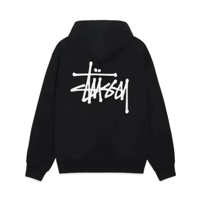 Stussy Basic Stussy Hoodie 2024 "Black"